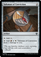 Talismã da Convicção / Talisman of Conviction - Magic: The Gathering - MoxLand